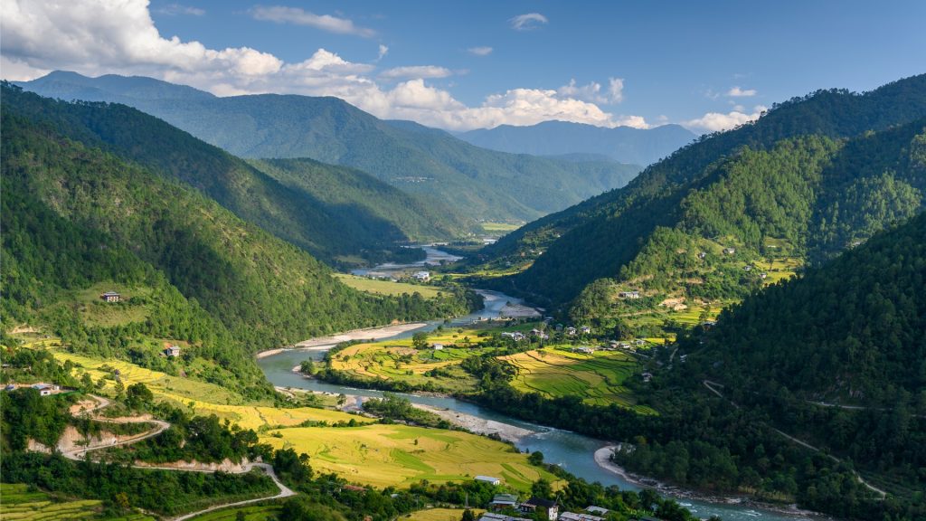 punakha valley bhutan